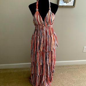 Multicolored Maxi Dress